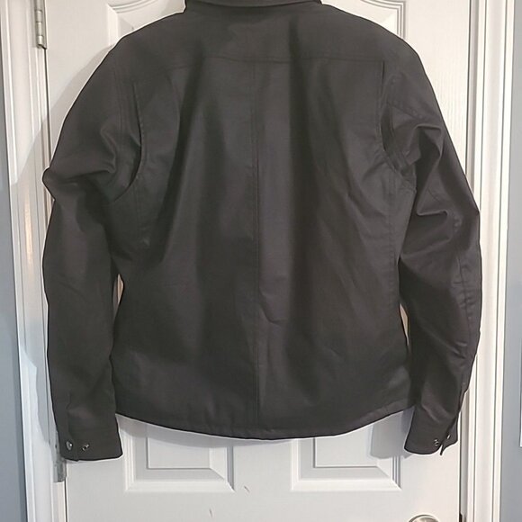 Harley-Davidson Overlook ADV Mesa Men's Size Medium Black Waxed Riding Jacket - Picture 2 of 7